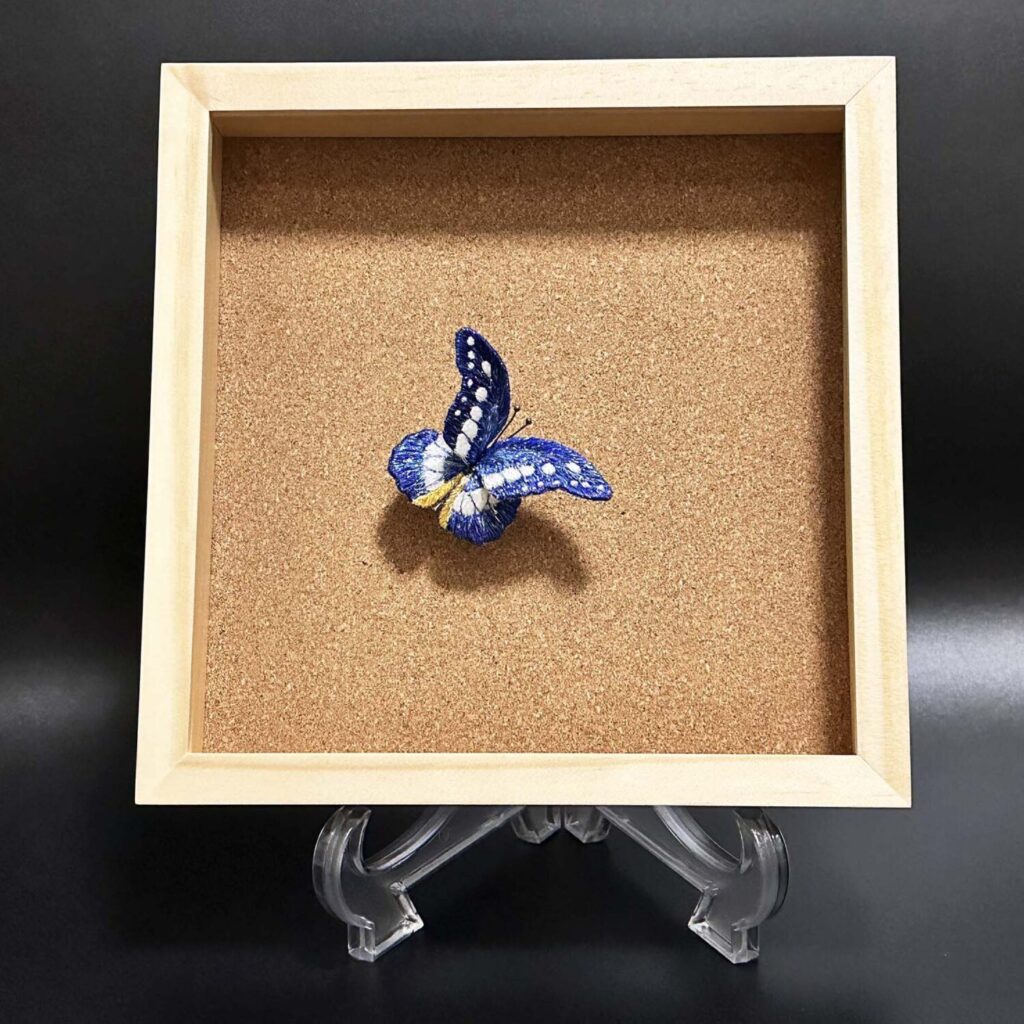 herena111aaaa 1024x1024 - Sayoko's three-dimensional butterfly art jewelry has won an award at the American International Innovative Design Award 2024!